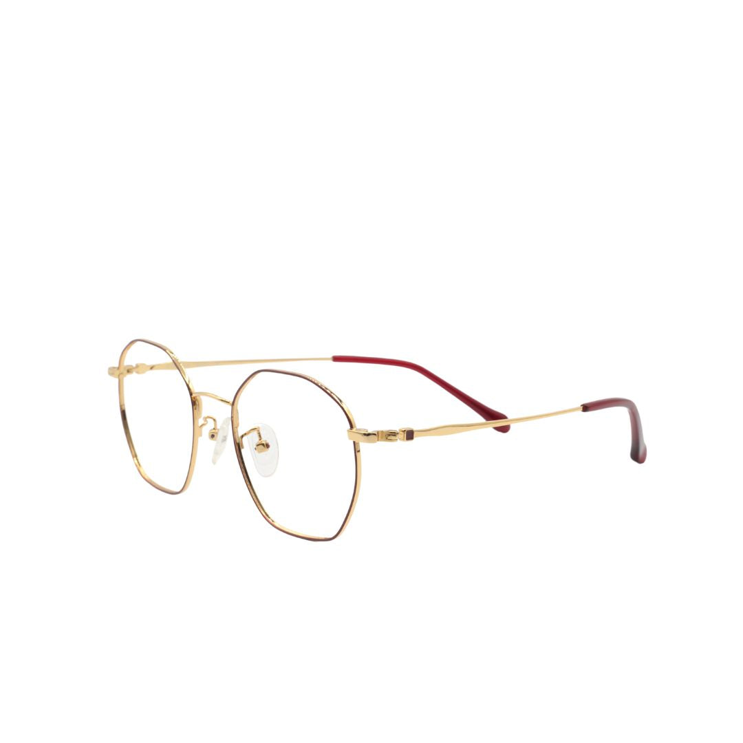 Metallic Prism Eyeglasses1003