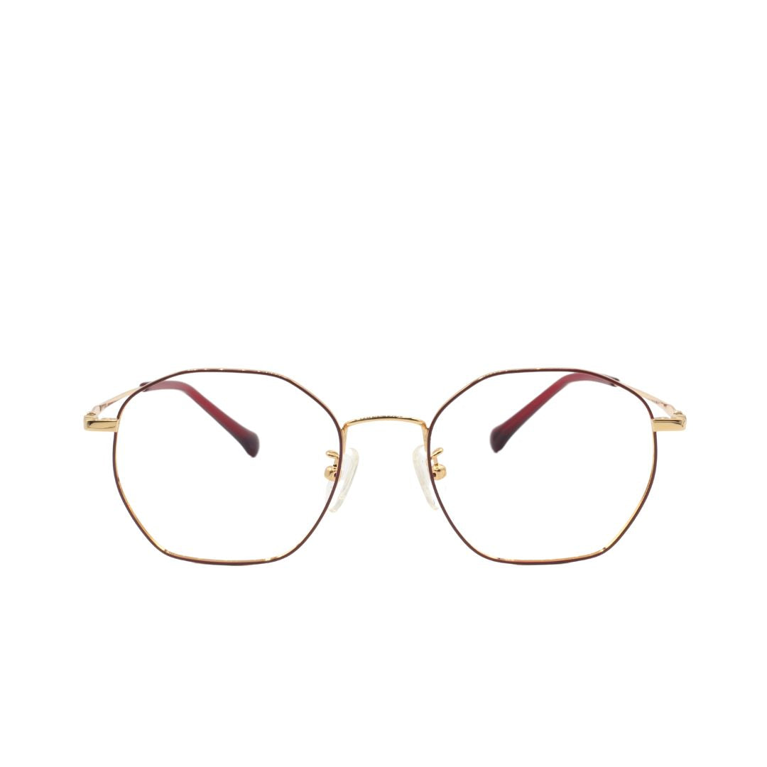 Metallic Prism Eyeglasses1003